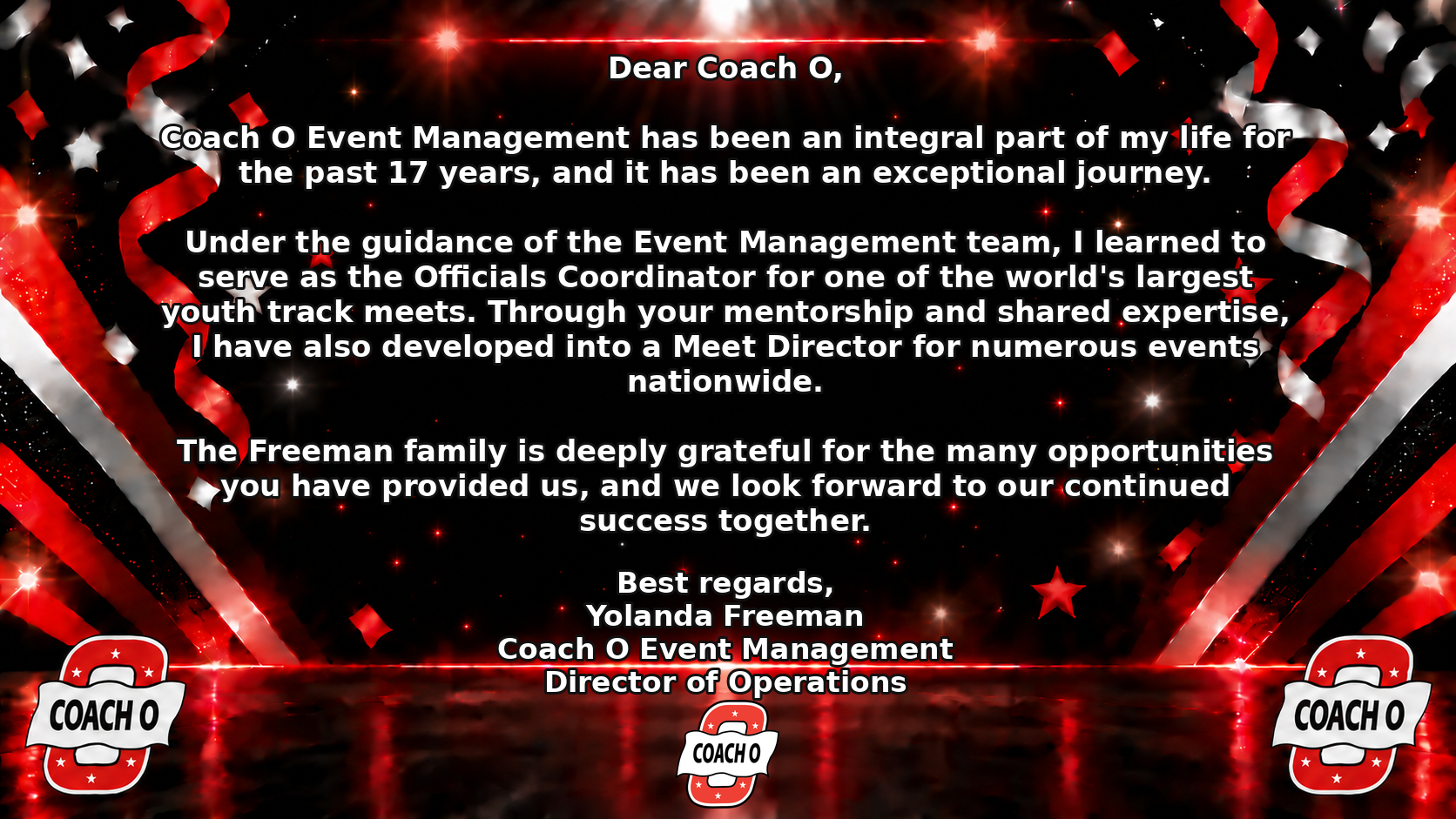 Yolanda Freeman testimonial