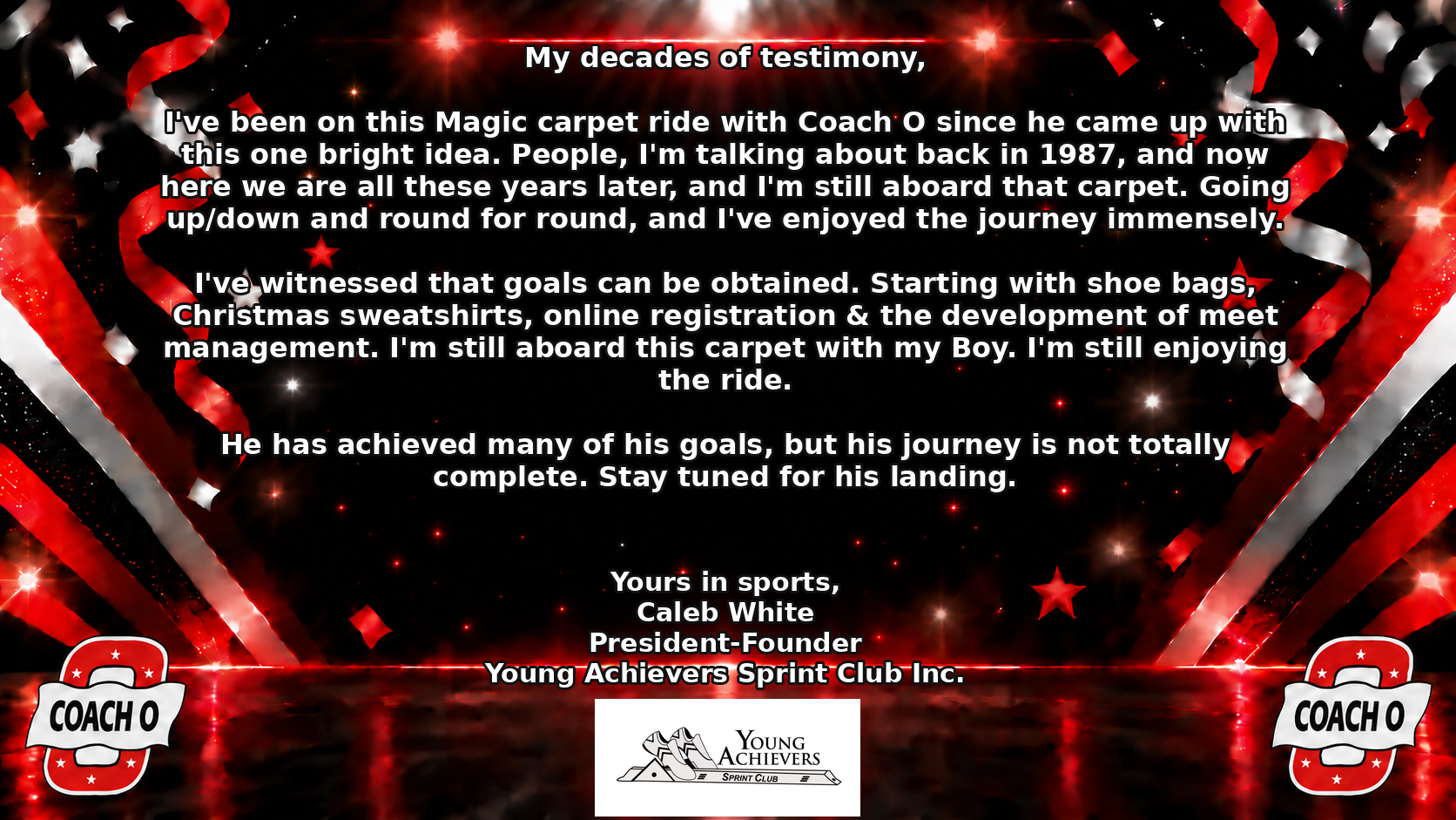 Caleb White testimonial